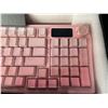 Image 12 : RedThunder K95 Wireless Mechanical Keyboard; Smart TFT Screen, RGB Backlit - Gradient Pink - NEW
