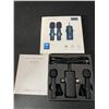 Image 9 : 3-in-1 Wireless Lavalier Microphone Kit for Iphone/Android/Audio Devices - Noise Canceling Lapel Mic