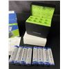 Image 8 : 8-Pack Rechargeable AA Lithium Batteries with Charger Box; 3800mWh High-Capacity Li-Ion Battery Set