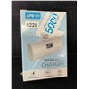 Image 1 : Portable Mini Fast Charger for iPhone (5,000mAh) with LCD Display; Lightning Connection - New
