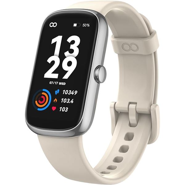 Anyloop 1.47" Fitness Tracker; Waterproof Smart Watch w/ Heart Rate Monitor, Sleep Tracker - New!