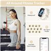 Image 3 : Anyloop 1.47" Fitness Tracker; Waterproof Smart Watch w/ Heart Rate Monitor, Sleep Tracker - New!