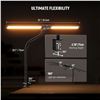 Image 4 : Neewer N21 32" Dual Light Bar/Double Head Architect LED Desk Lamp with Remote Control & Clamp - NEW
