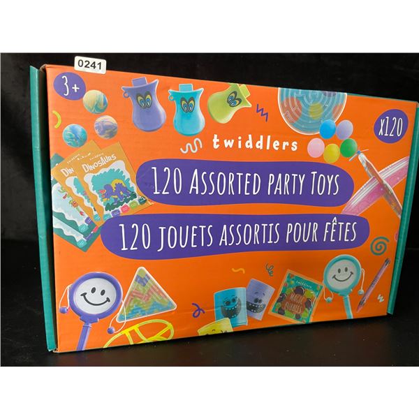 Twiddlers 120PC Box of Assorted Party Toys/Party Favors - Brand New!