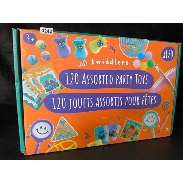 Twiddlers 120PC Box of Assorted Party Toys/Party Favors - Brand New!
