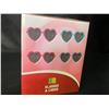 Image 6 : 32-Pack Box of Heart Shaped Sunglasses (Multi-Color) - Brand New