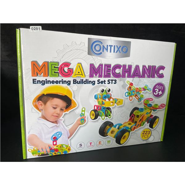 Contixo 223PCS STEM Mega Mechanic 3D Building Block Set/Engineering Building Set ST3 - Brand New!