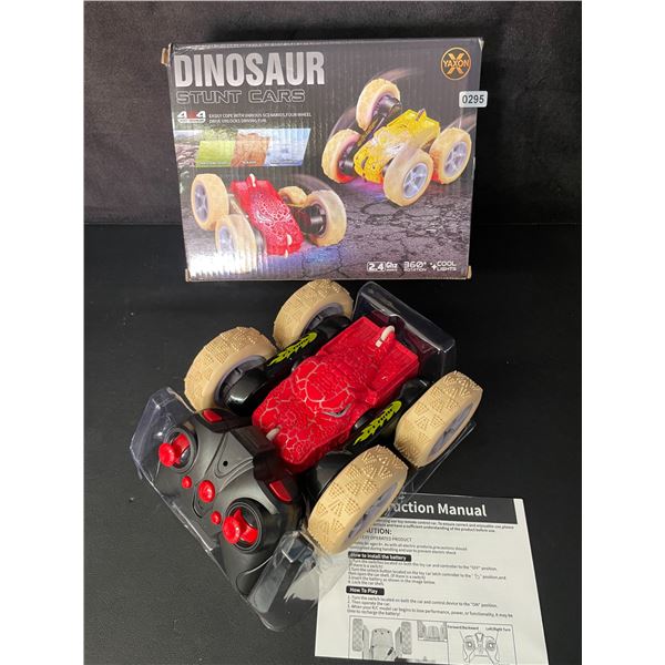 Dinosaur Stunt Car 4x4 Rock Crawler RC Flip/Stunt Car with Lighting Effects - New