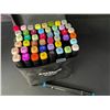Image 2 : 48PCS Dual-Tip Artist Markers Set - Multi-Color Alcohol Markers for Drawing/Sketching - NEW
