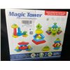 Image 2 : Magic Tower 30pcs Building Blocks/Pyramid Stacking Toy Set for Toddlers (Ages 3+) - New