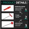 Image 5 : Quick Change Tire Valve Replacement Tool Kit - Tire Valve Stem Removal Tool for Vehicles - New