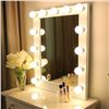 Image 4 : 4-Pack LED G25 Globe Light Bulbs/Vanity Mirror Bulbs - E26 Base - New!