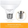 Image 5 : 4-Pack LED G25 Globe Light Bulbs/Vanity Mirror Bulbs - E26 Base - New!
