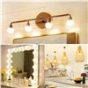 Image 6 : 4-Pack LED G25 Globe Light Bulbs/Vanity Mirror Bulbs - E26 Base - New!