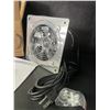 Image 4 : 6-Inch Exhaust Fan with Switch; Plug-In Powerful/Portable Ventilation Fan - Easy/Versatile Use - Ne