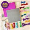 Image 5 : Dan&Darci String Art Craft Kit - Ages 10+ - Hours of Creative Fun! - New