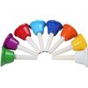 Image 7 : 8 Note Colorful Musical Hand Bells Set - Musical Instruments Set - Brand New!