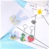 Image 7 : 81PCS Shrink Plastic Art Kit/"Shrinky Dinks" Crafting Set for DIY Keychains/Accessories - New