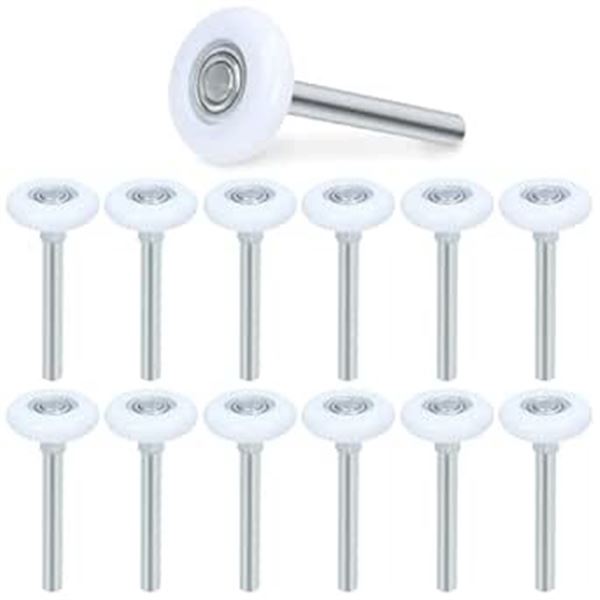 10-Pack Quiet Garage Door Rollers/Wheels; 4" Stem, Durable and High Load - New