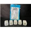 Image 1 : 5-Pack Dual-USB Port Charging Blocks - USB Cube Wall Chargers - New