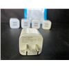 Image 3 : 5-Pack Dual-USB Port Charging Blocks - USB Cube Wall Chargers - New