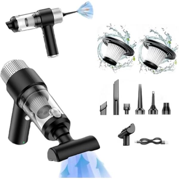 Cordless/Rechargeable Multi-Function Portable Vacuum Cleaner (LT-135) for Home & Car Use - New
