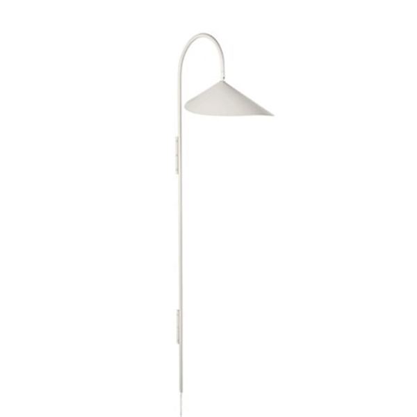 Modern Nordic-Style Plug-In Swivel Wall Lamp/Light (White) - Brand New