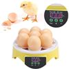 Image 3 : Smart Mini Incubator; 7-Egg Fully Automatic/Intelligent Temp Control Egg Incubator - New!