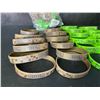 Image 2 : 2 Packs (24PCs Each) Minecraft Silicone Bracelets - 48 Bracelets Total - New