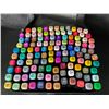 Image 2 : 120PCS Dual-Tip Artist Markers Set - Multi-Color Alcohol Markers for Drawing/Sketching - NEW