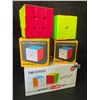 Image 1 : 2-Pack Roxenda Speed Cube Set - Rubix Speed Puzzle Cubes (Includes 3x3 