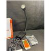 Image 7 : Enuotek Flexible LED Wall-Mount Reading Light/Bedside Light w/ USB Charging Base; Touch Control; New