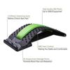 Image 7 : Multi-Level Back Stretching Device/Back Cracking Device for Spinal Pain Relief (Green) - New