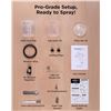 Image 8 : InoKraft Drizzle Pro LVLP Spray Gun - Ultra-Light Professional 340g Paint Spray Gun - NEW SEALED!