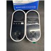 Image 2 : 2-Pack Carbon Monoxide & Gas Leak Detectors; Plug-In Design; Temp & Humidity Monitor  - New