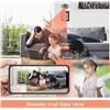 Image 10 : Spy Camera Photo Frame/1080P HD WiFi Nanny Cam Hidden Camera (No Audio/Video Only) - New
