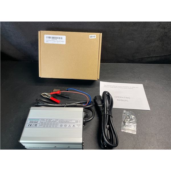 14.6V 6A LiFePO4 Battery Smart Charger with Crocodile Clips - Brand New!