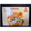 Image 3 : Large Wooden Farm Activity Table/Montessori Learning Toy Table w/ Maze, Shape Sorter, & Animal Train