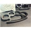 Image 2 : 2-Pack Solid Aluminum Self-Defence Rings - New