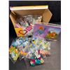 Image 3 : 24-Pack Dinosaur-Themed Lego-Style Toy Building Sets with Valentines Cards - New