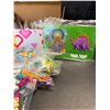 Image 4 : 24-Pack Dinosaur-Themed Lego-Style Toy Building Sets with Valentines Cards - New
