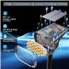 Image 4 : 6-Pack LED Solar Landscape Spotlights for Outdoors - Waterproof, Solar-Powered, Auto On/Off - New