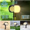 Image 5 : 6-Pack LED Solar Landscape Spotlights for Outdoors - Waterproof, Solar-Powered, Auto On/Off - New