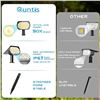 Image 6 : 6-Pack LED Solar Landscape Spotlights for Outdoors - Waterproof, Solar-Powered, Auto On/Off - New