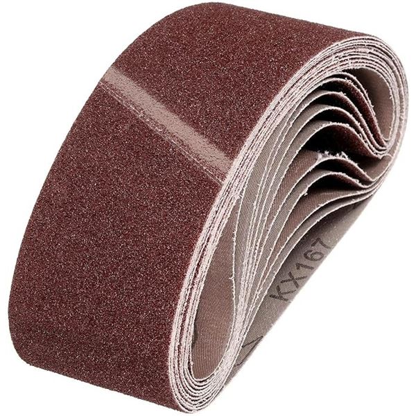 18-Pack Large 24" x 4" Sanding Belts (60 Grit) Abrasive Sanding Belts for Belt Sanders - New!