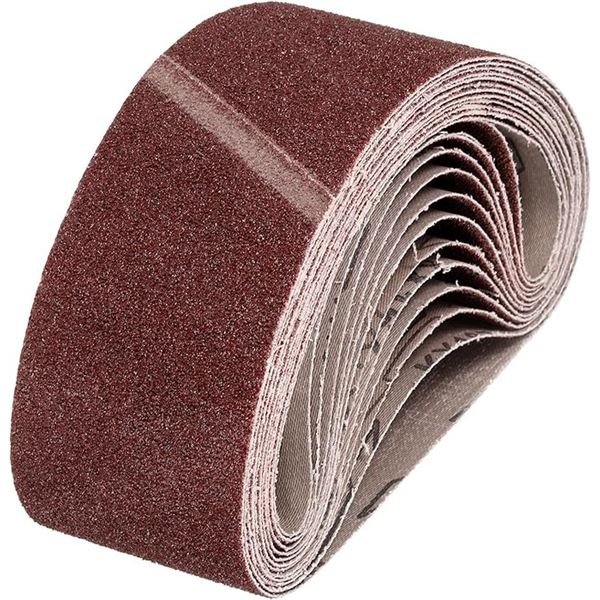 20-Pack Large 24" x 4" Sanding Belts (40 Grit) Abrasive Sanding Belts for Belt Sanders - New!