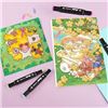 Image 3 : 100PCS Dual-Tip Artist Markers Set - Multi-Color Alcohol Markers for Drawing/Sketching - NEW