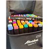 Image 6 : 100PCS Dual-Tip Artist Markers Set - Multi-Color Alcohol Markers for Drawing/Sketching - NEW