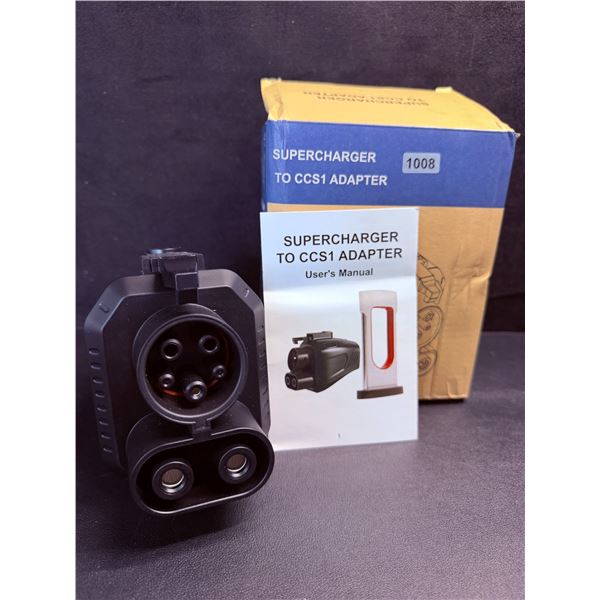 NACS to CCS1 Supercharger Adapter - Allows TESLA NACS Use on Alternate Brands - New Sealed