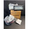 Image 1 : 2-Pack 7-Inch LED Light Bars; 24,000 Lumens for Off-Roading/ATV/Trucks/Boats - New